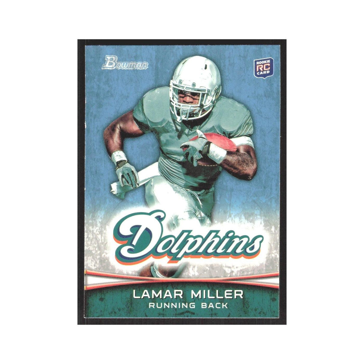 2012 Bowman Lamar Miller RC Dolphins #174
