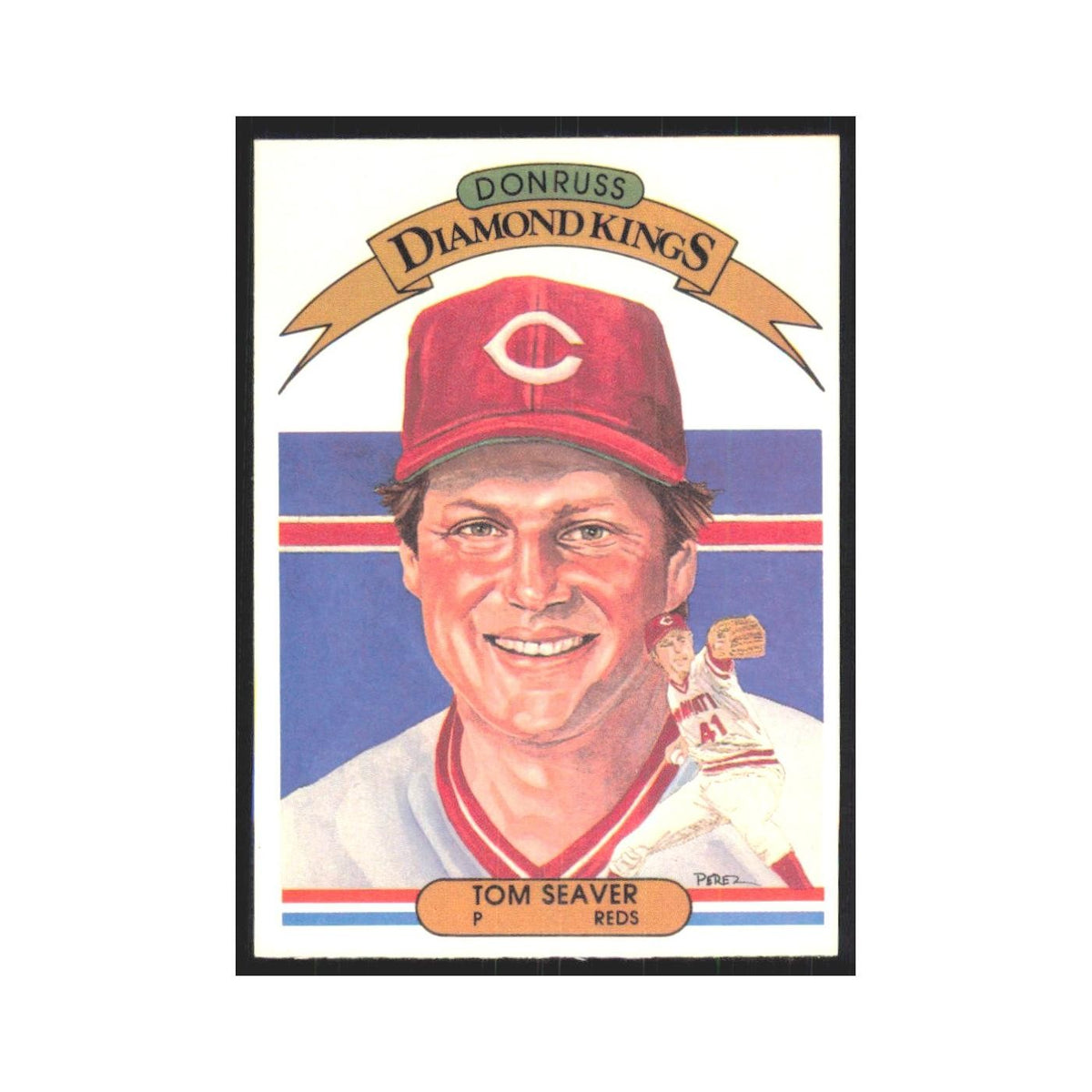 1982 Donruss Tom Seaver Reds #16