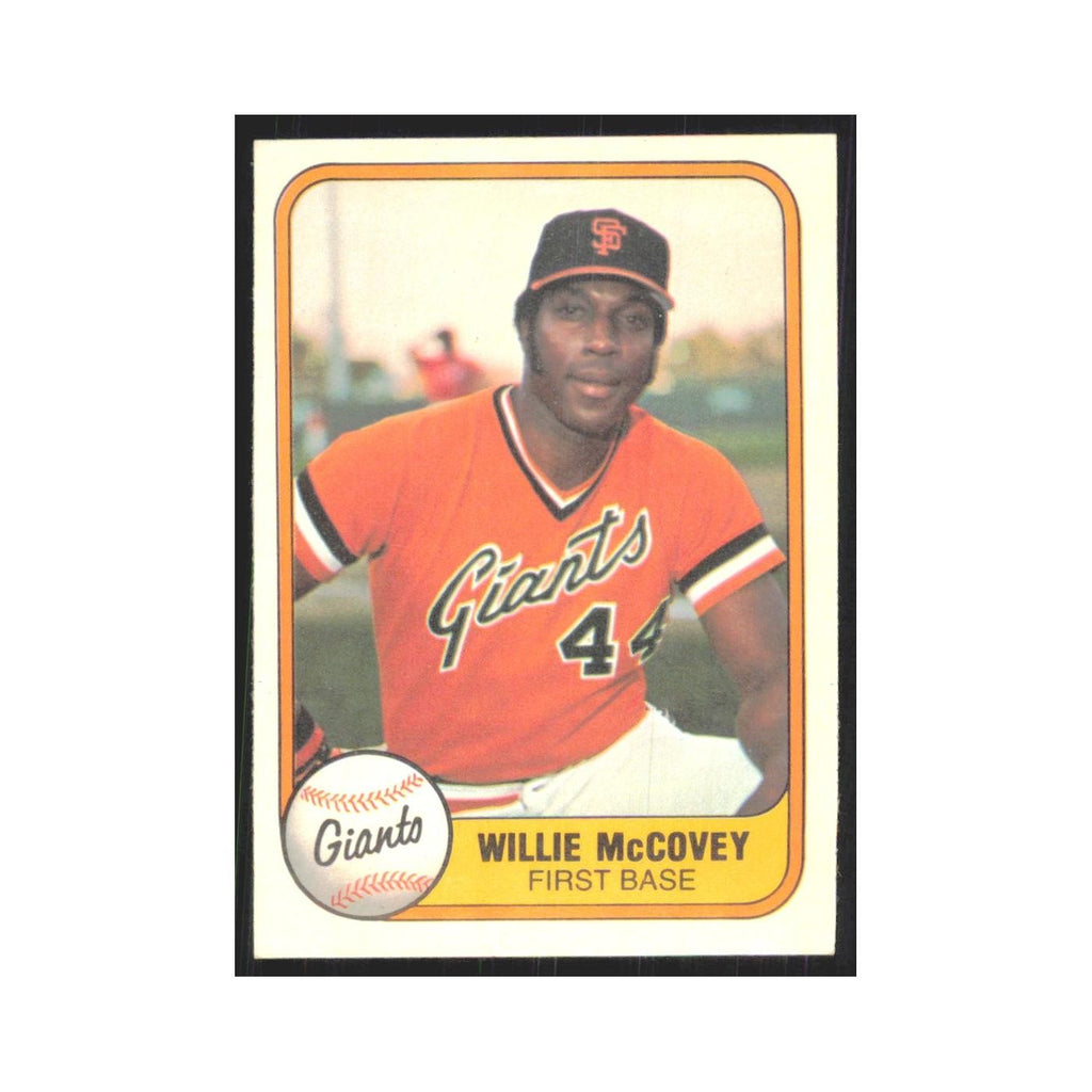 1981 Fleer Willie McCovey Giants #434