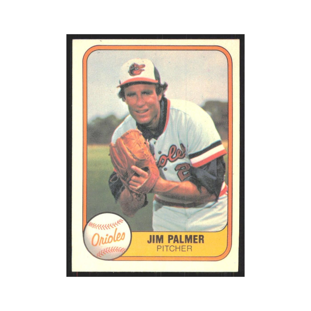1981 Fleer Jim Palmer Orioles #169