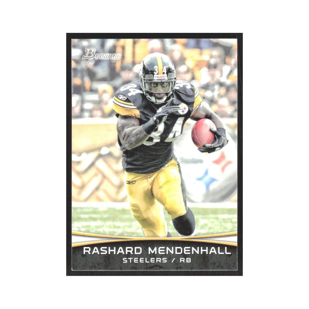 2012 Bowman Rashard Mendenhall Steelers #23