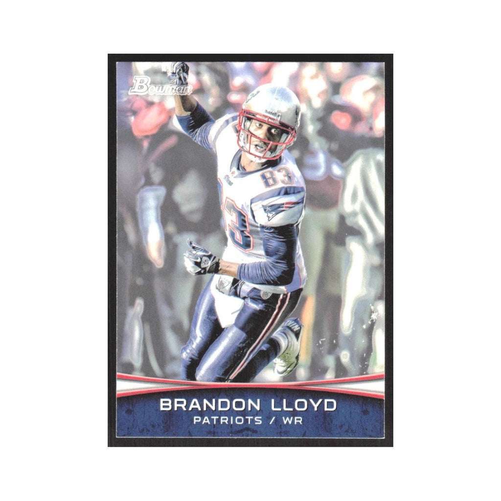 2012 Bowman Brandon Lloyd Patriots #6