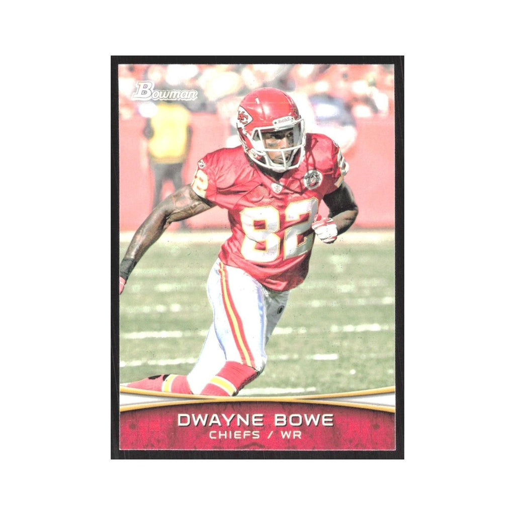 2012 Bowman Dwayne Bowe Chiefs #31