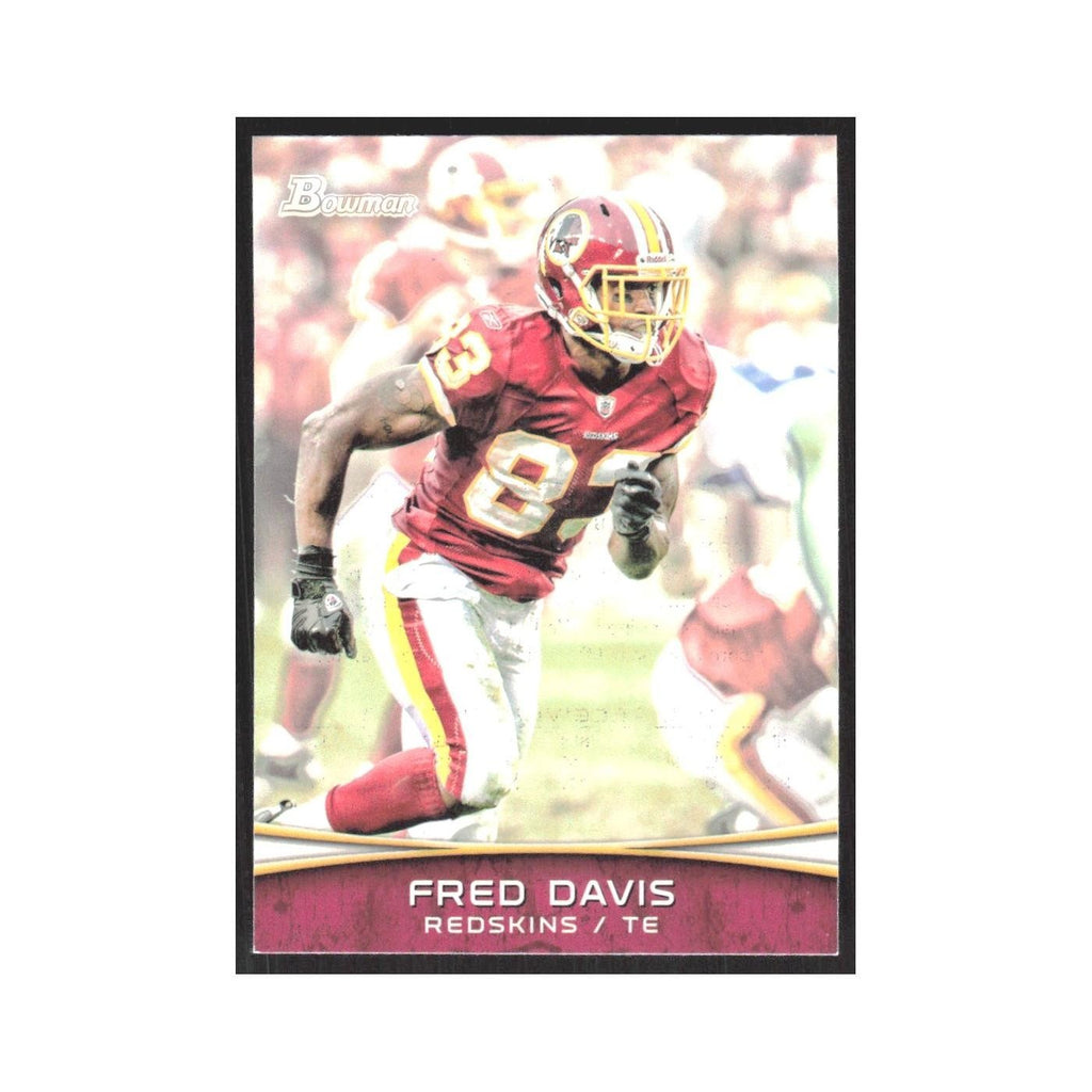 2012 Bowman Fred Davis Redskins #47
