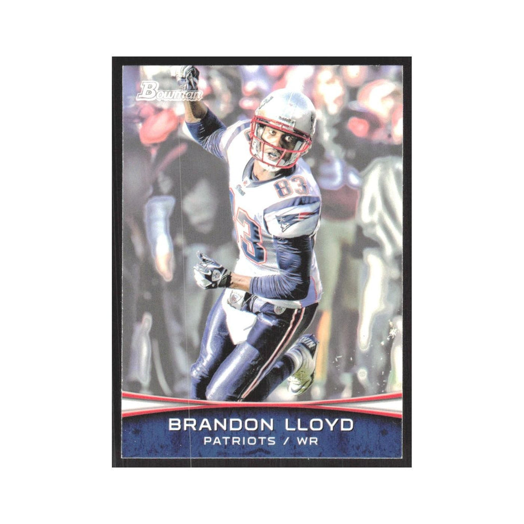 2012 Bowman Brandon Lloyd Patriots #6