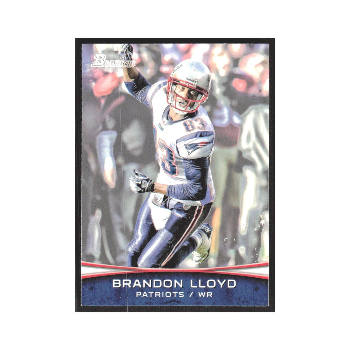 2012 Bowman Brandon Lloyd Patriots #6