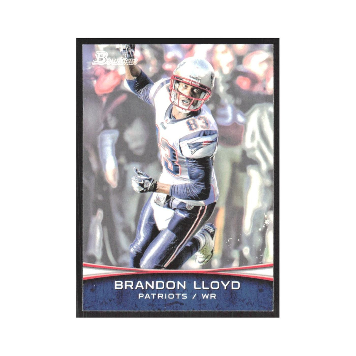 2012 Bowman Brandon Lloyd Patriots #6