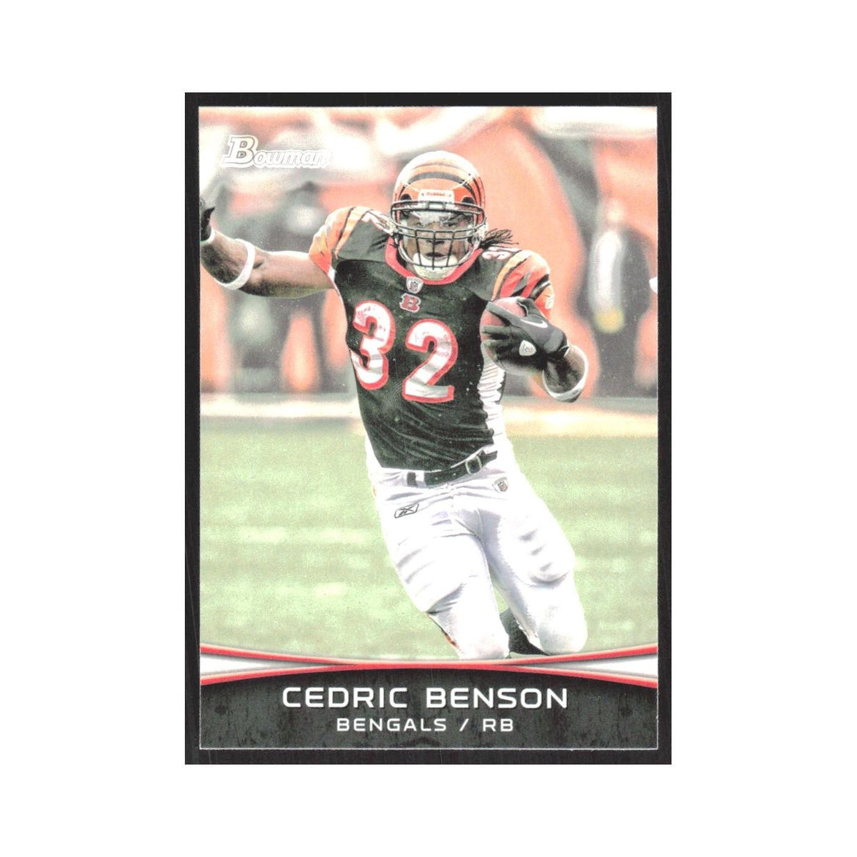 2012 Bowman Cedric Benson Bengals #32