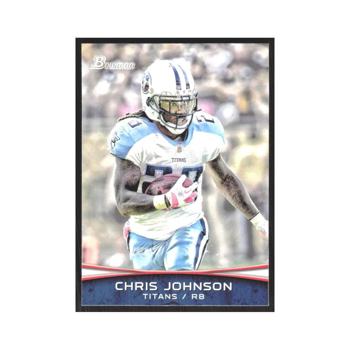 2012 Bowman Chris Johnson Titans #25