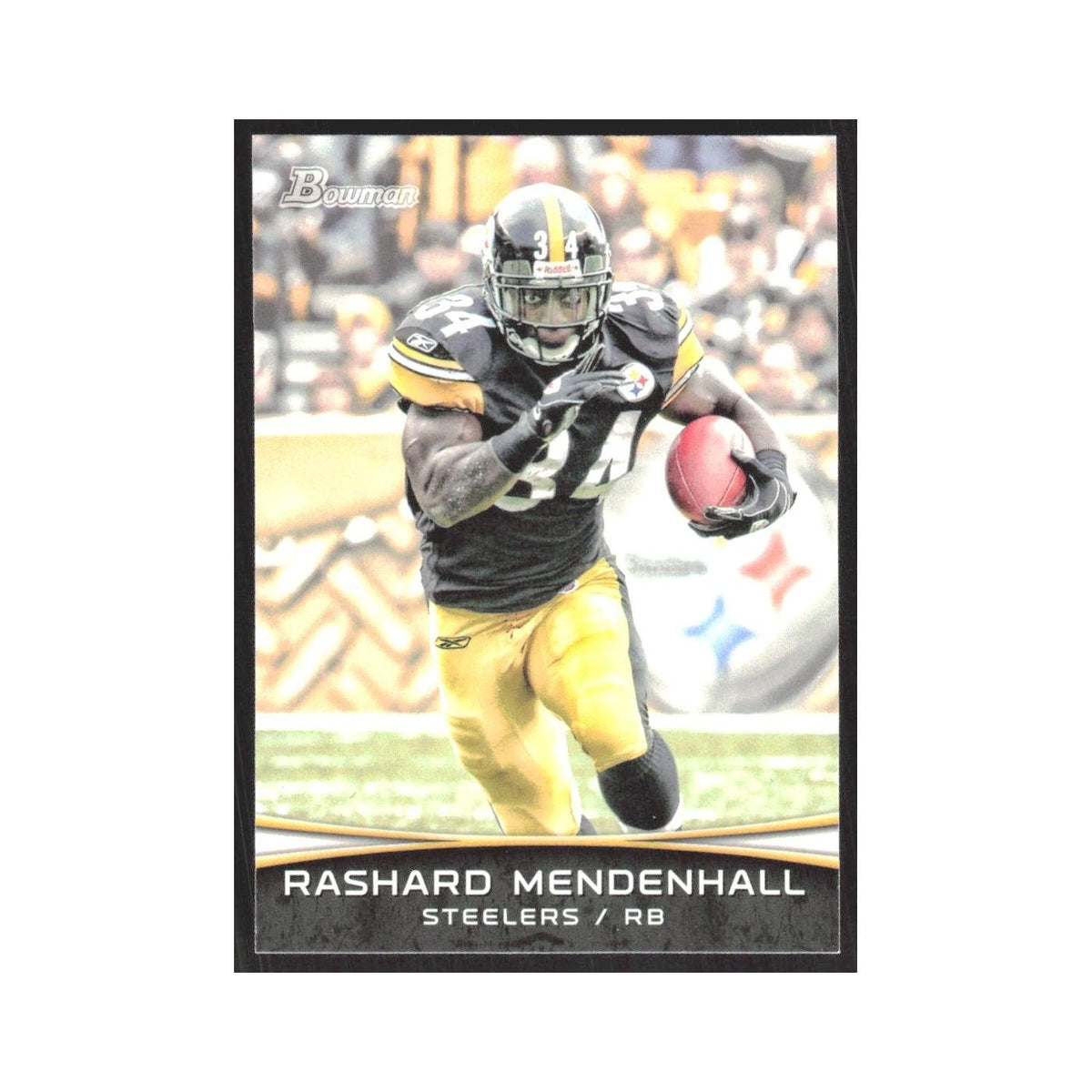 2012 Bowman Rashard Mendenhall Steelers #23