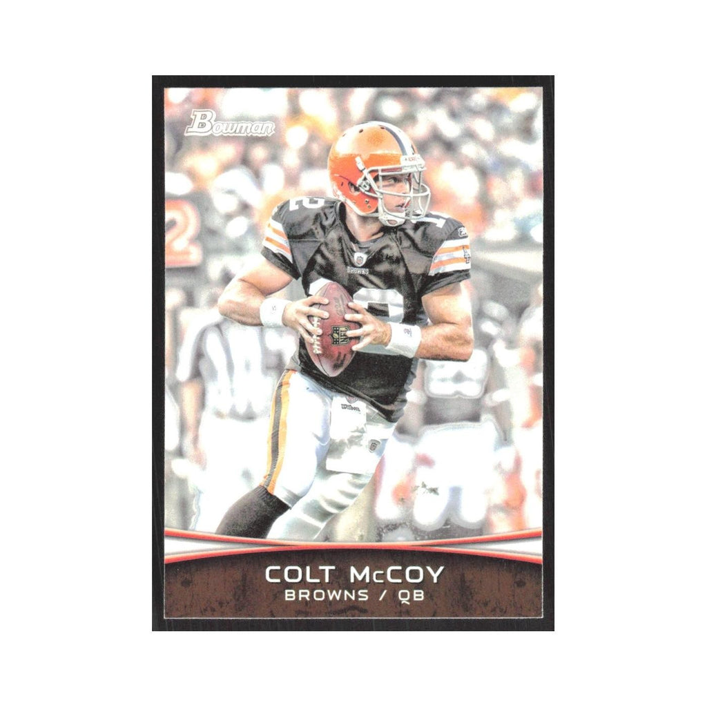 2012 Bowman Colt McCoy Browns #78