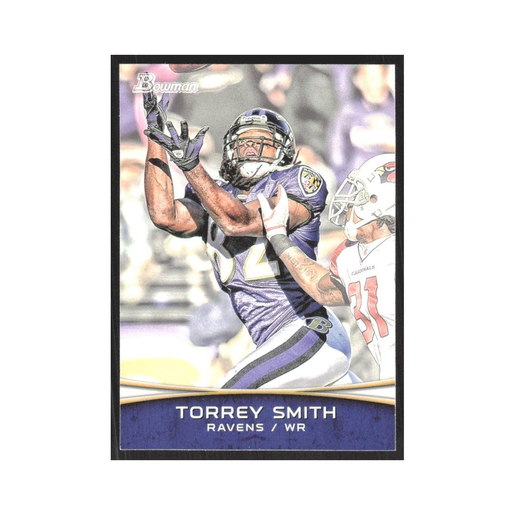 2012 Bowman Torrey Smith Ravens #62
