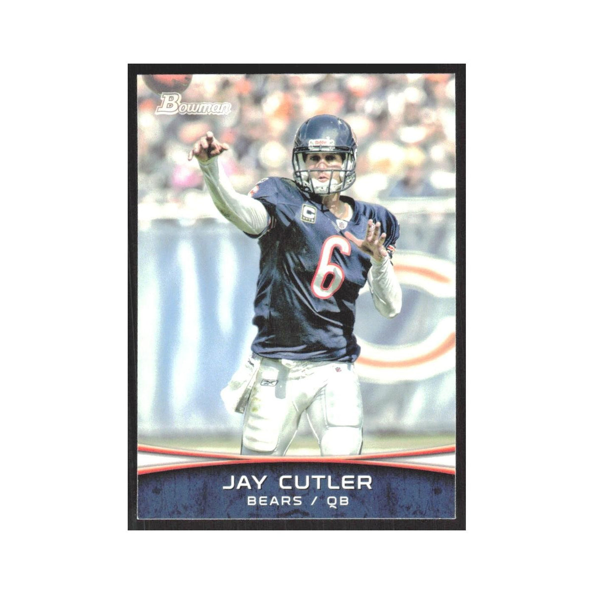 2012 Bowman Jay Cutler Bears #52