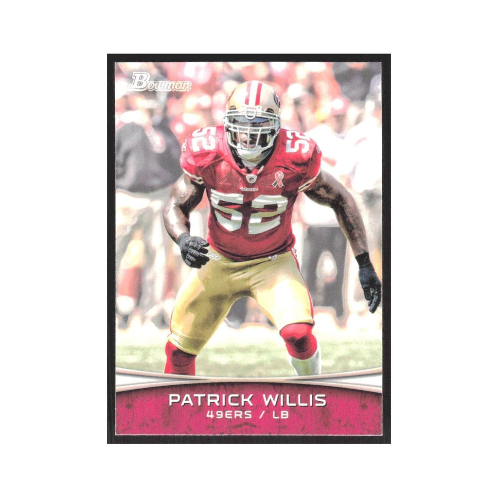 2012 Bowman Patrick Willis 49ers #39