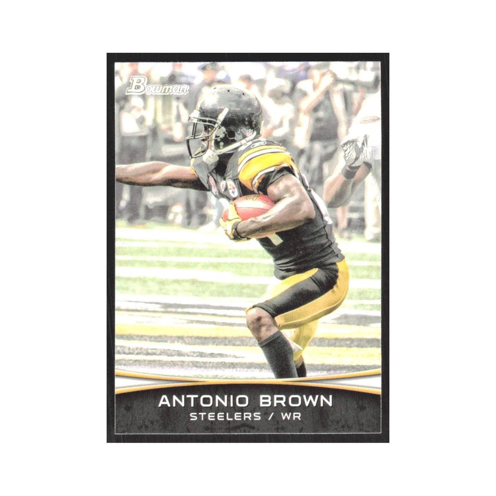 2012 Bowman Antonio Brown Steelers #91