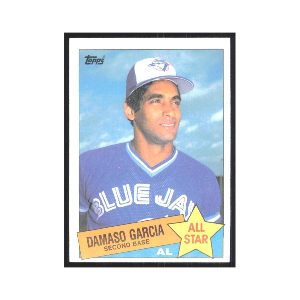 1985 Topps Damaso Garcia Blue Jays #702