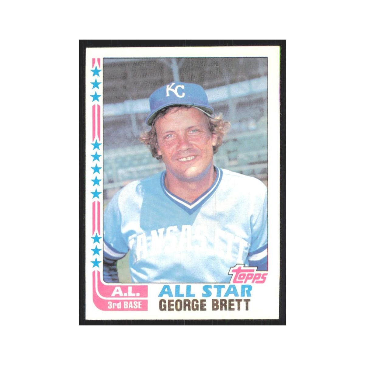 1982 Topps George Brett Royals #549