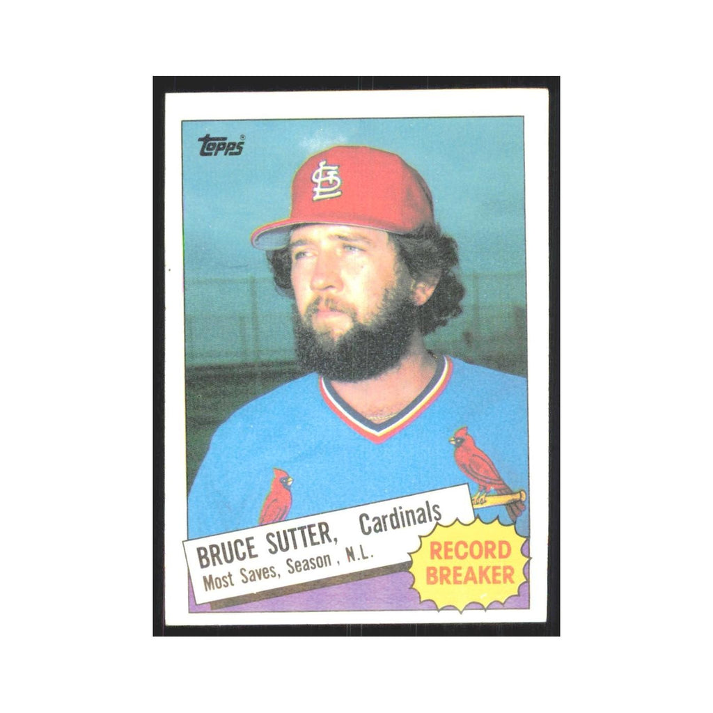 1985 Topps Bruce Sutter Cardinals #9