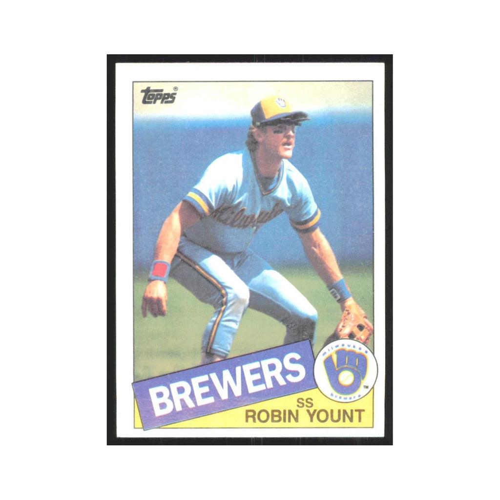1985 Topps Robin Yount Brewers #340