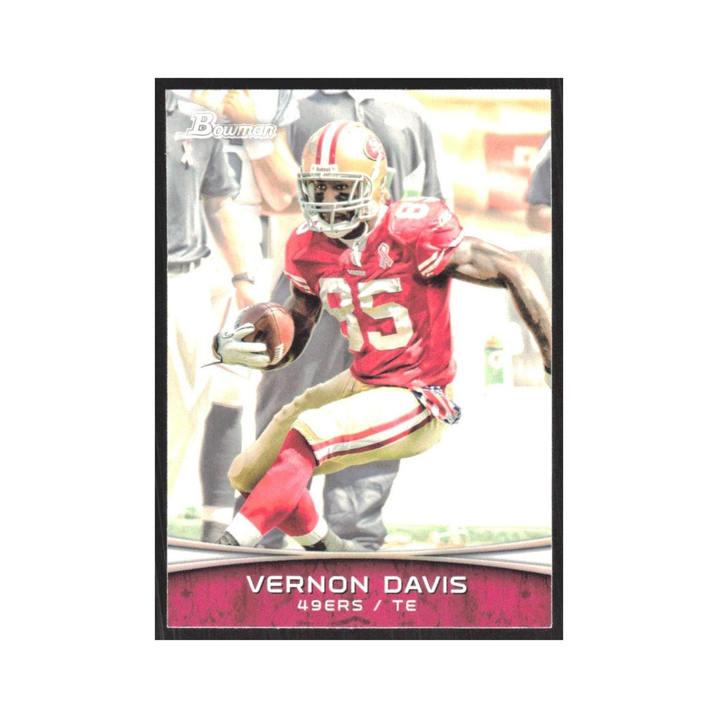 2012 Bowman Vernon Davis 49ers #74