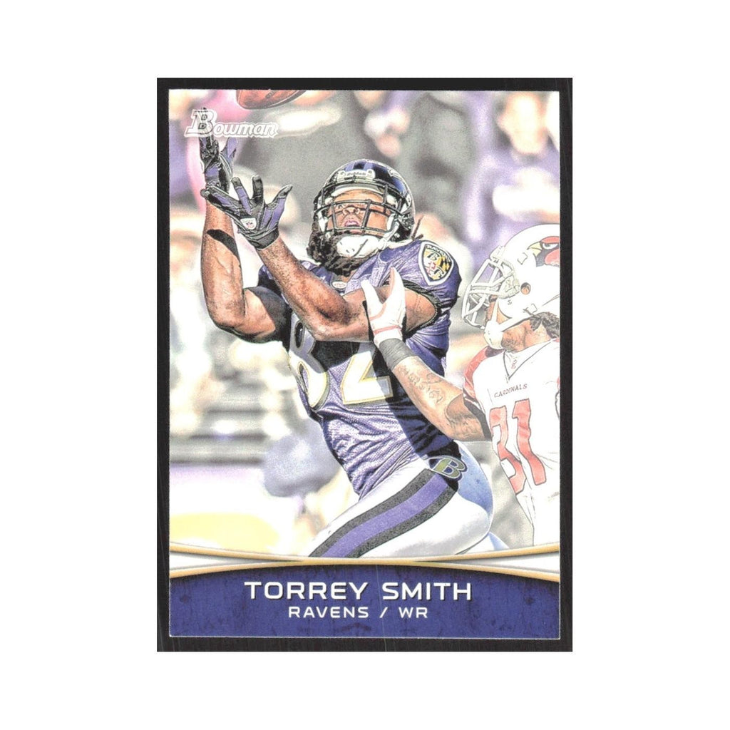 2012 Bowman Torrey Smith Ravens #62