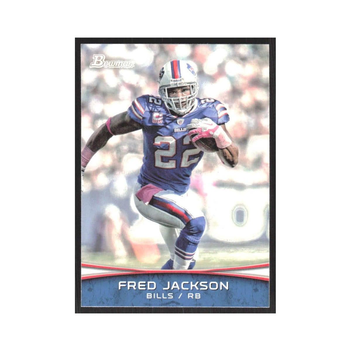 2012 Bowman Fred Jackson Bills #13