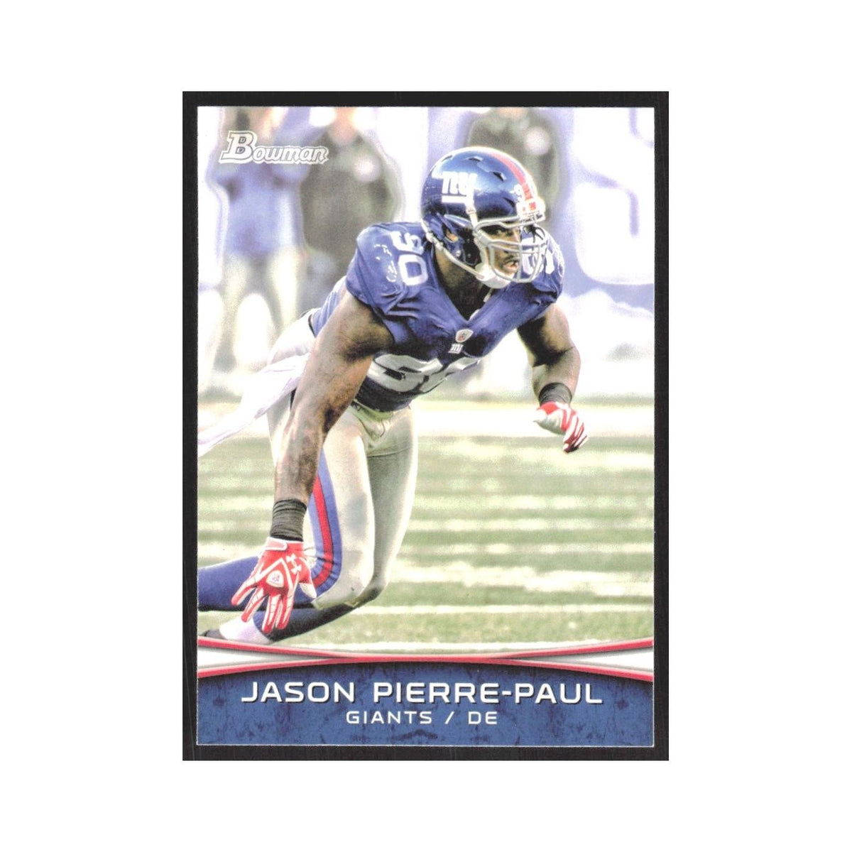 2012 Bowman Jason Pierre-Paul Giants #44