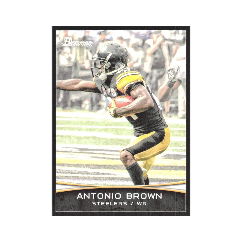 2012 Bowman Antonio Brown Steelers #91