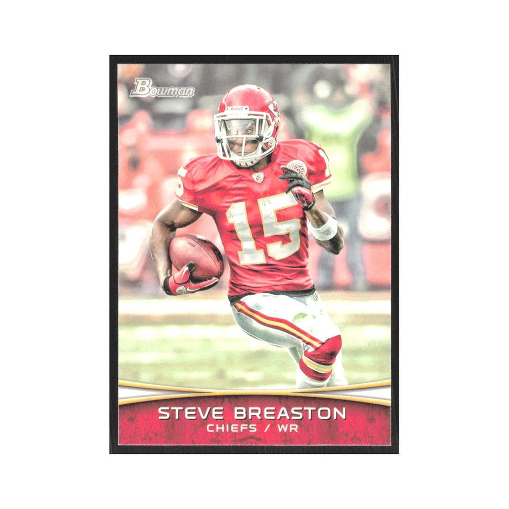 2012 Bowman Steve Breaston Chiefs #12