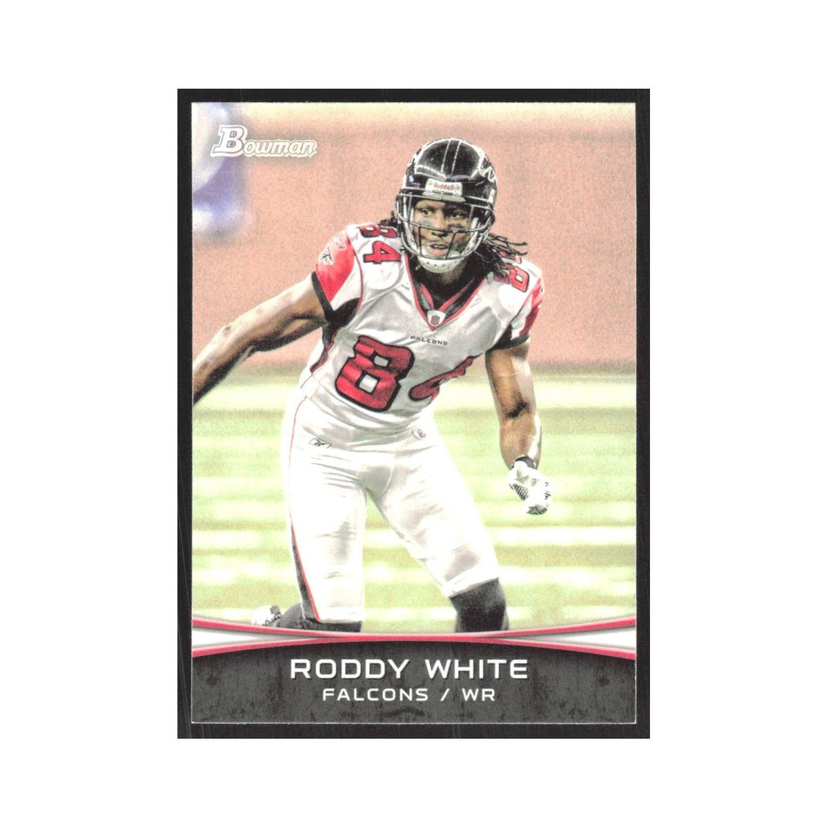 2012 Bowman Roddy White Falcons #43