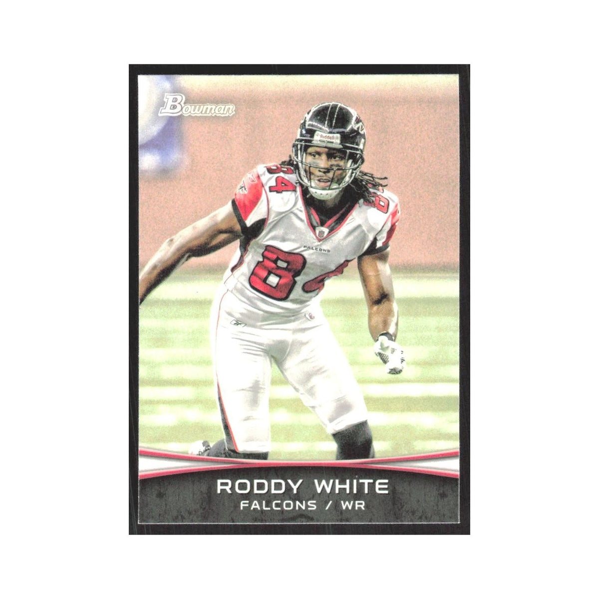 2012 Bowman Roddy White Falcons #43