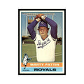 Marty Pattin 1976 Topps (damaged) #492 Kansas City Royals Baseball Card Poor