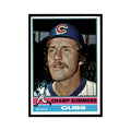 Champ Summers 1976 Topps (damaged) #299 Chicago Cubs Baseball Card Poor