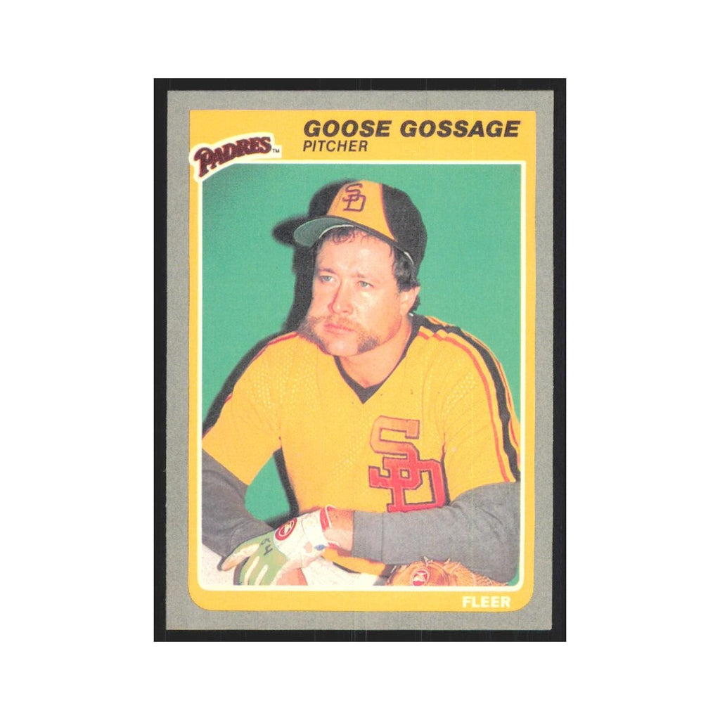 1985 Fleer Goose Gossage Padres #33