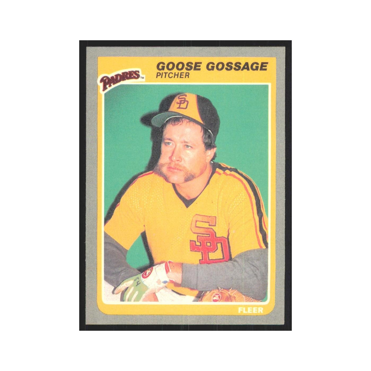 1985 Fleer Goose Gossage Padres #33