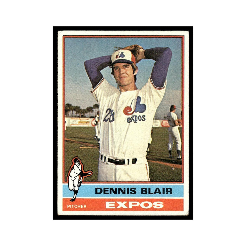 Dennis Blair 1976 Topps #642 Montreal Expos Baseball Card EX