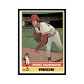 Fred Norman 1976 Topps #609 Cincinnati Reds Baseball Card EX