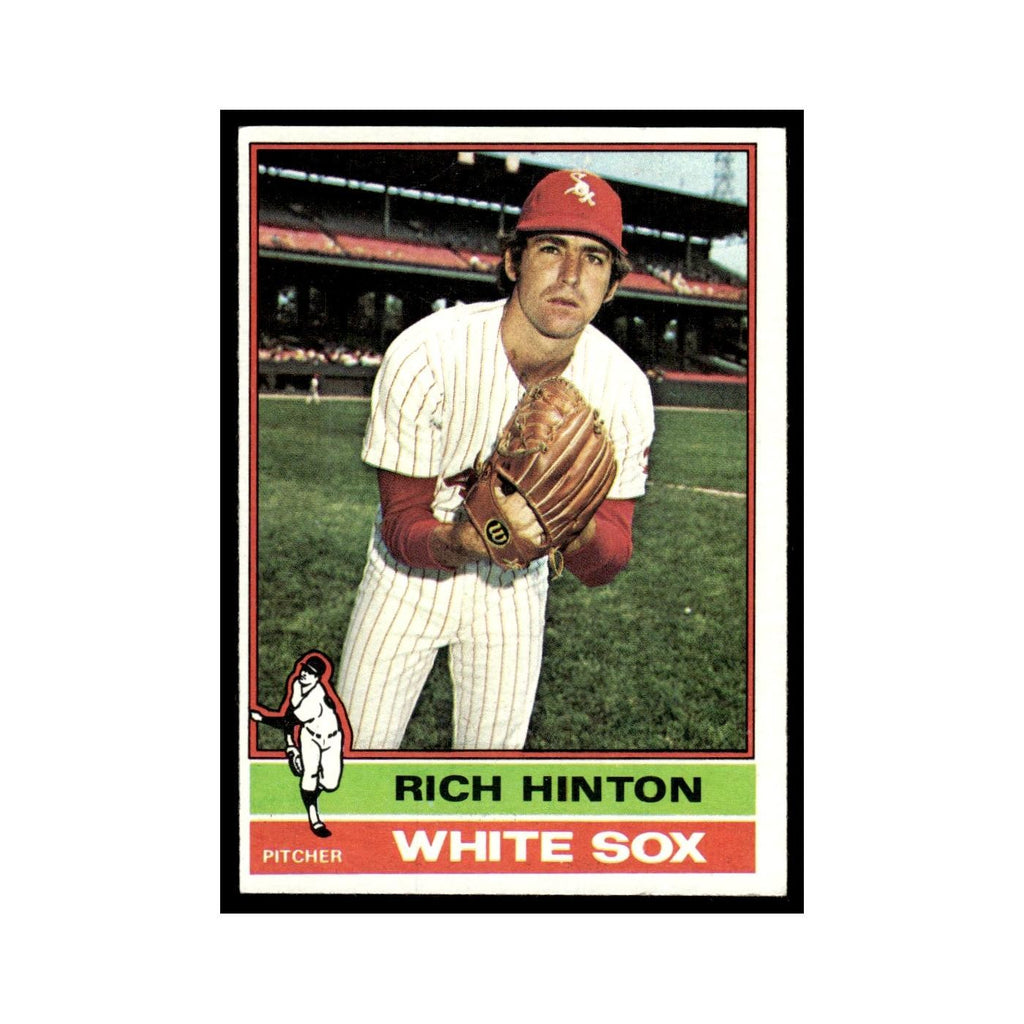 Rich Hinton 1976 Topps #607 Chicago White Sox Baseball Card EX
