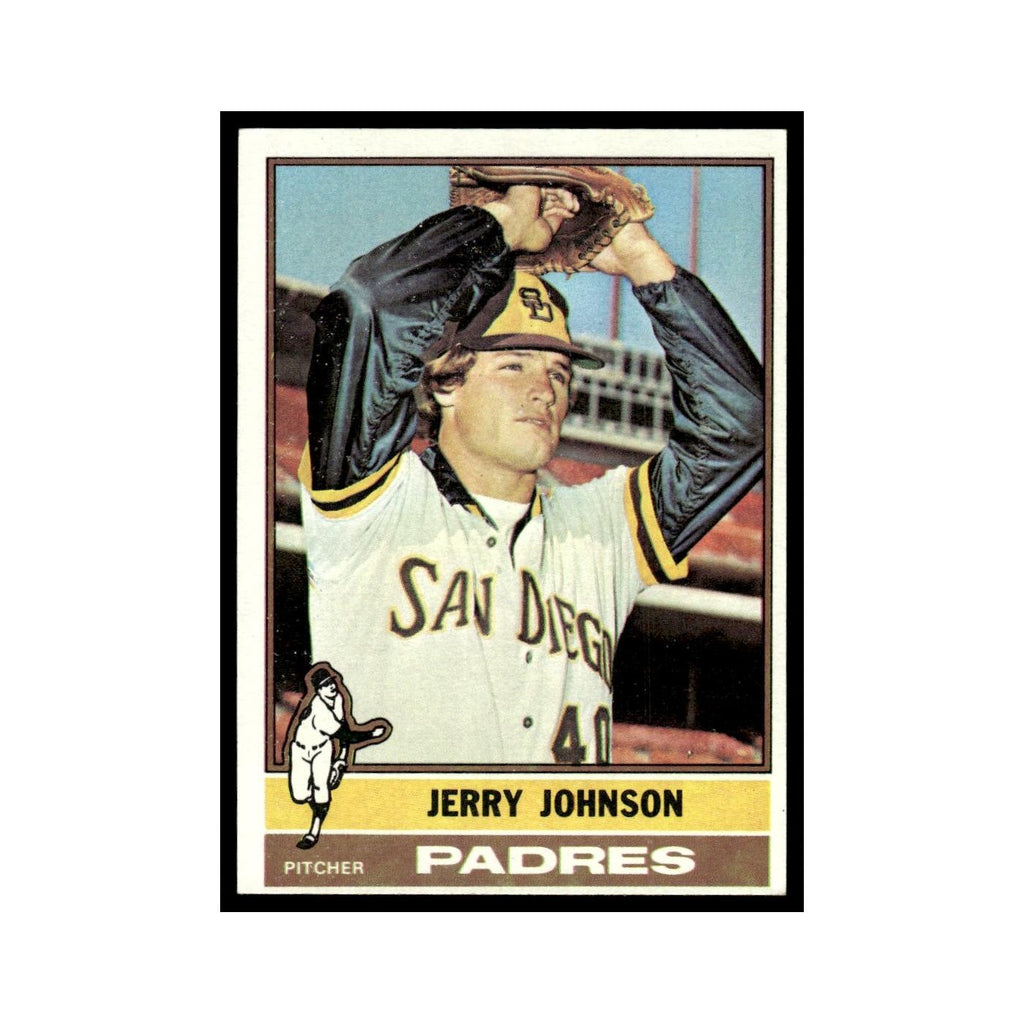 Jerry Johnson 1976 Topps #658 San Diego Padres Baseball Card EX