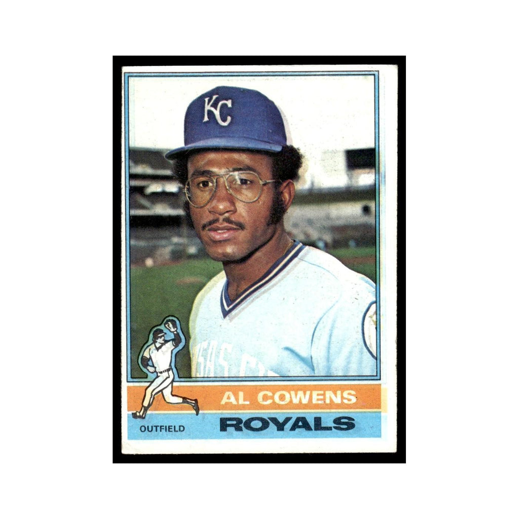 Al Cowens 1976 Topps #648 Kansas City Royals Baseball Card EX