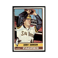 Jerry Johnson 1976 Topps #658 San Diego Padres Baseball Card EX