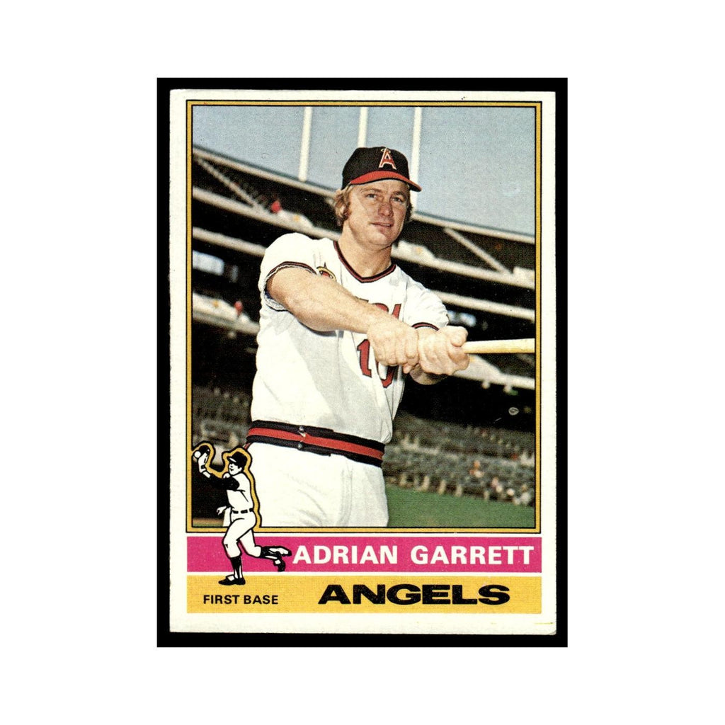 Adrian Garrett 1976 Topps #562 California Angels Baseball Card EX