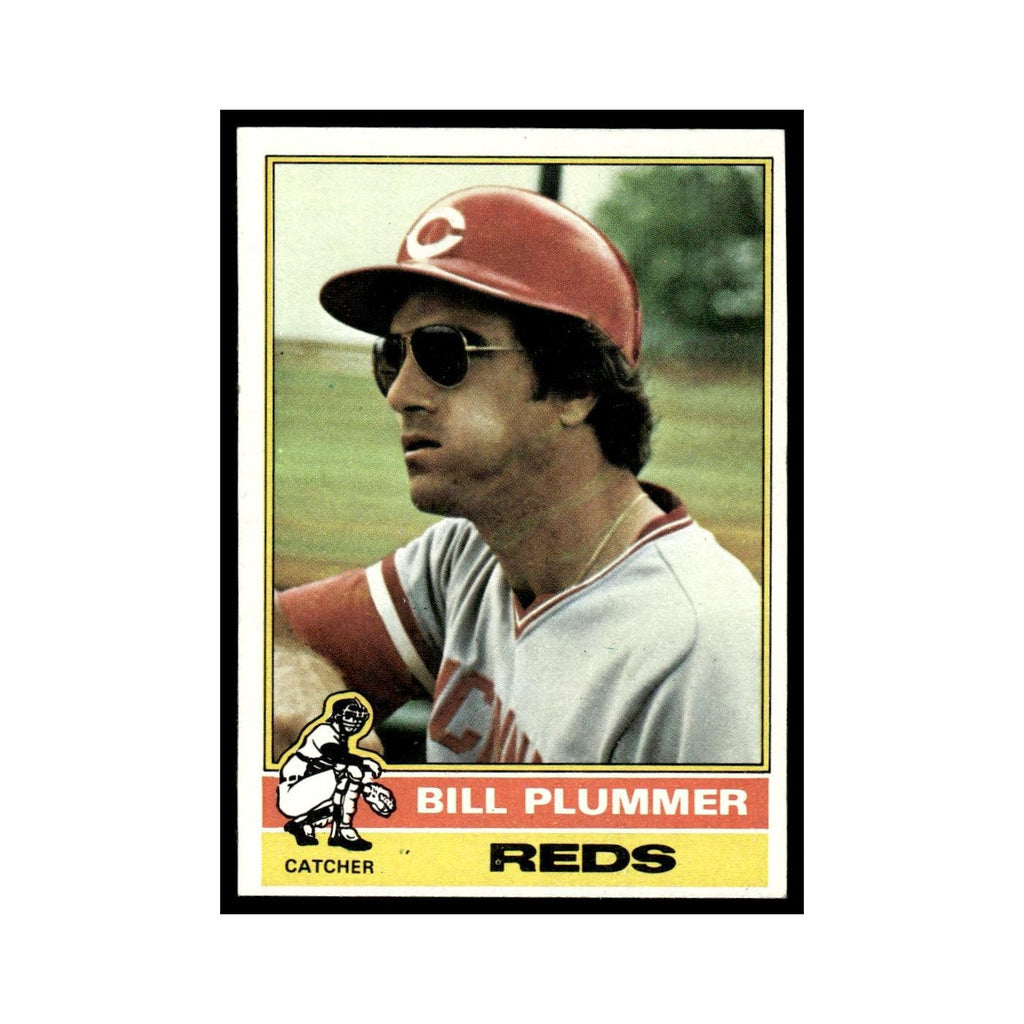 Bill Plummer 1976 Topps #627 Cincinnati Reds Baseball Card EX