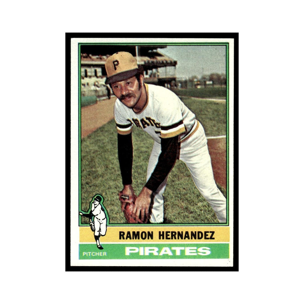 Ramon Hernandez 1976 Topps #647 Pittsburgh Pirates Baseball Card EX