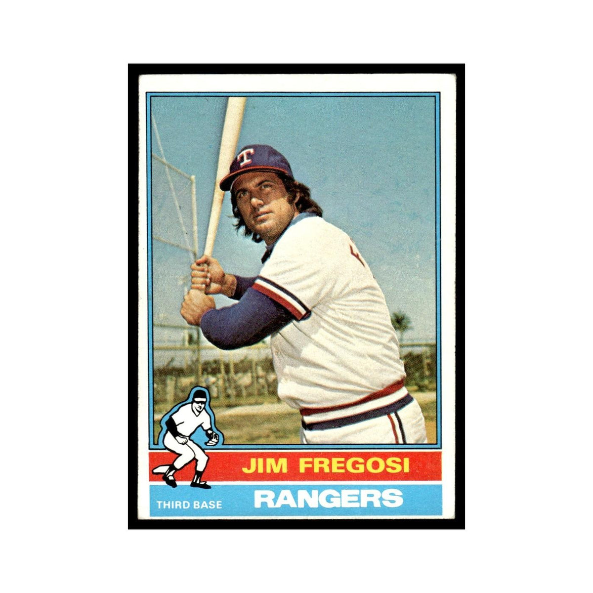 Jim Fregosi 1976 Topps #635 Texas Rangers Baseball Card EX