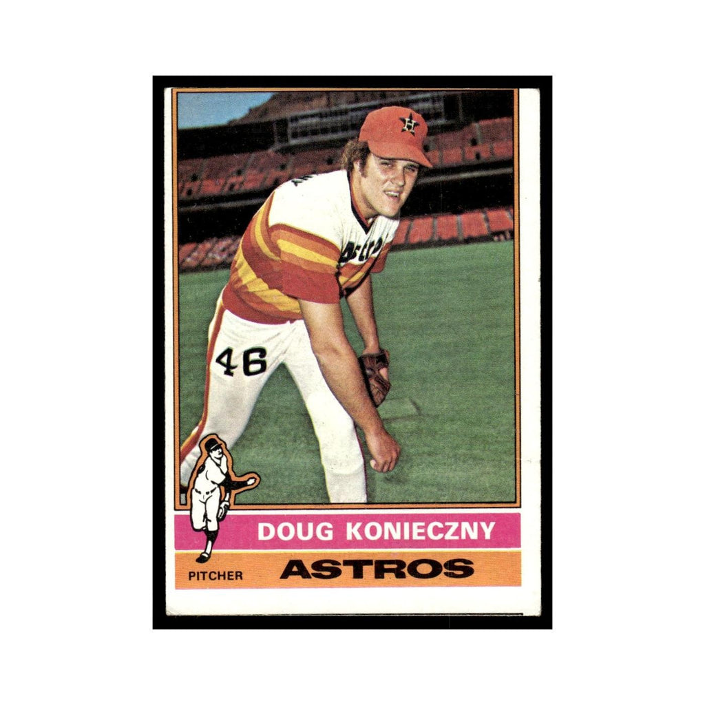 Doug Konieczny 1976 Topps #602 Houston Astros Baseball Card EX