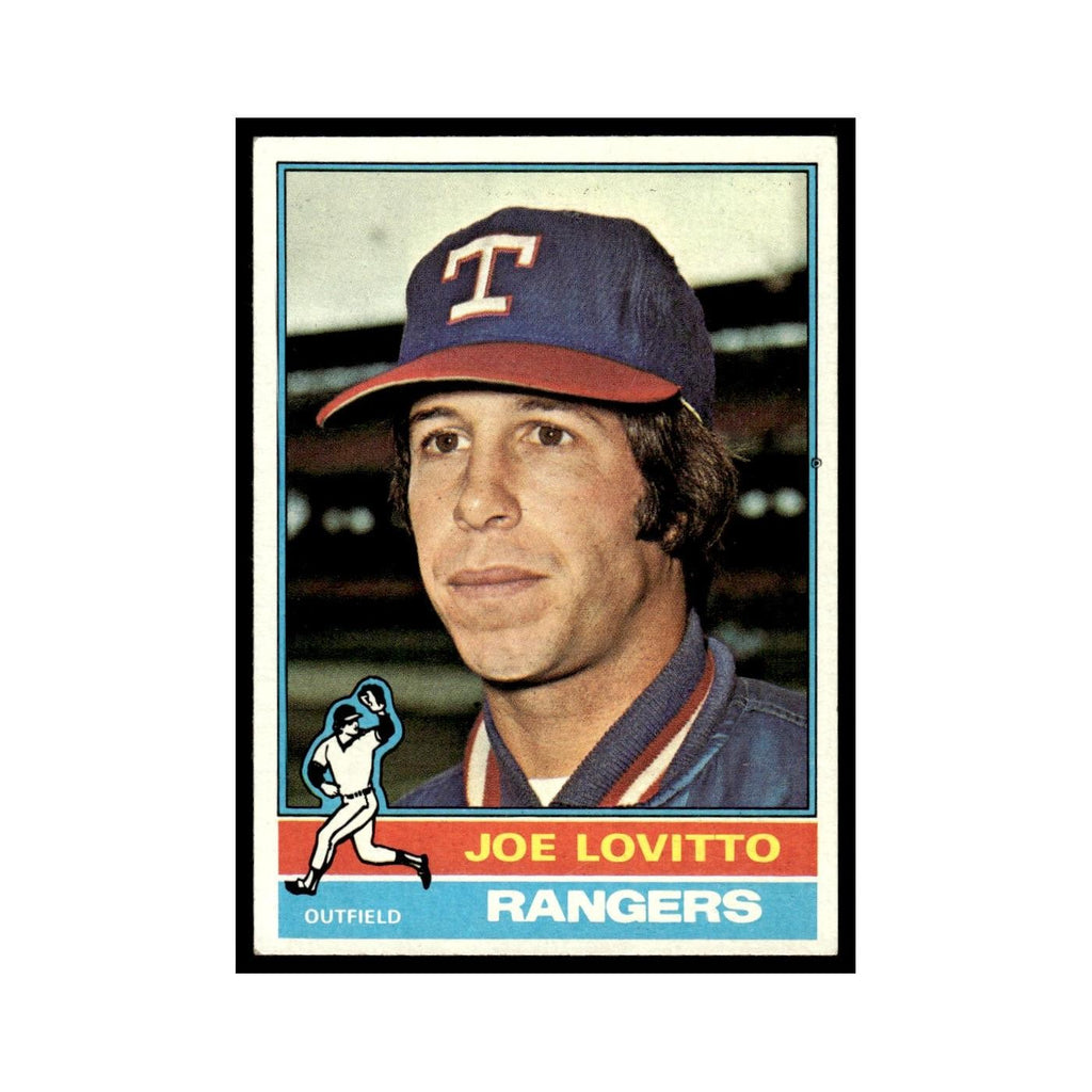 Joe Lovitto 1976 Topps #604 Texas Rangers Baseball Card EX