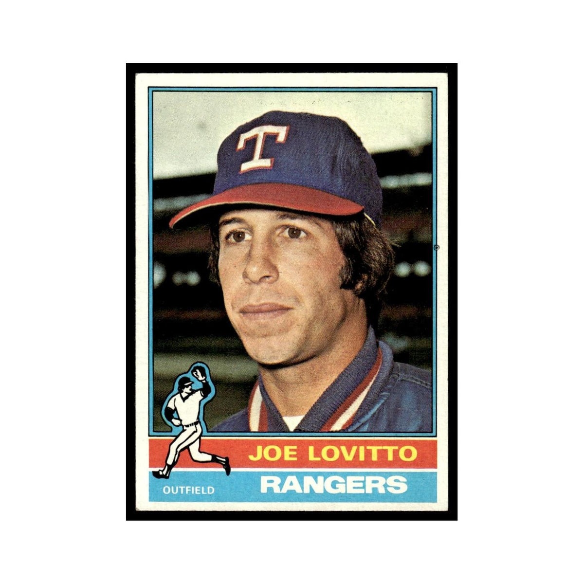 Joe Lovitto 1976 Topps #604 Texas Rangers Baseball Card EX