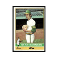 Stan Bahnsen 1976 Topps #534 Oakland Athletics Baseball Card EX