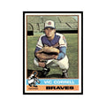 Vic Correll 1976 Topps #608 Atlanta Braves Baseball Card EX